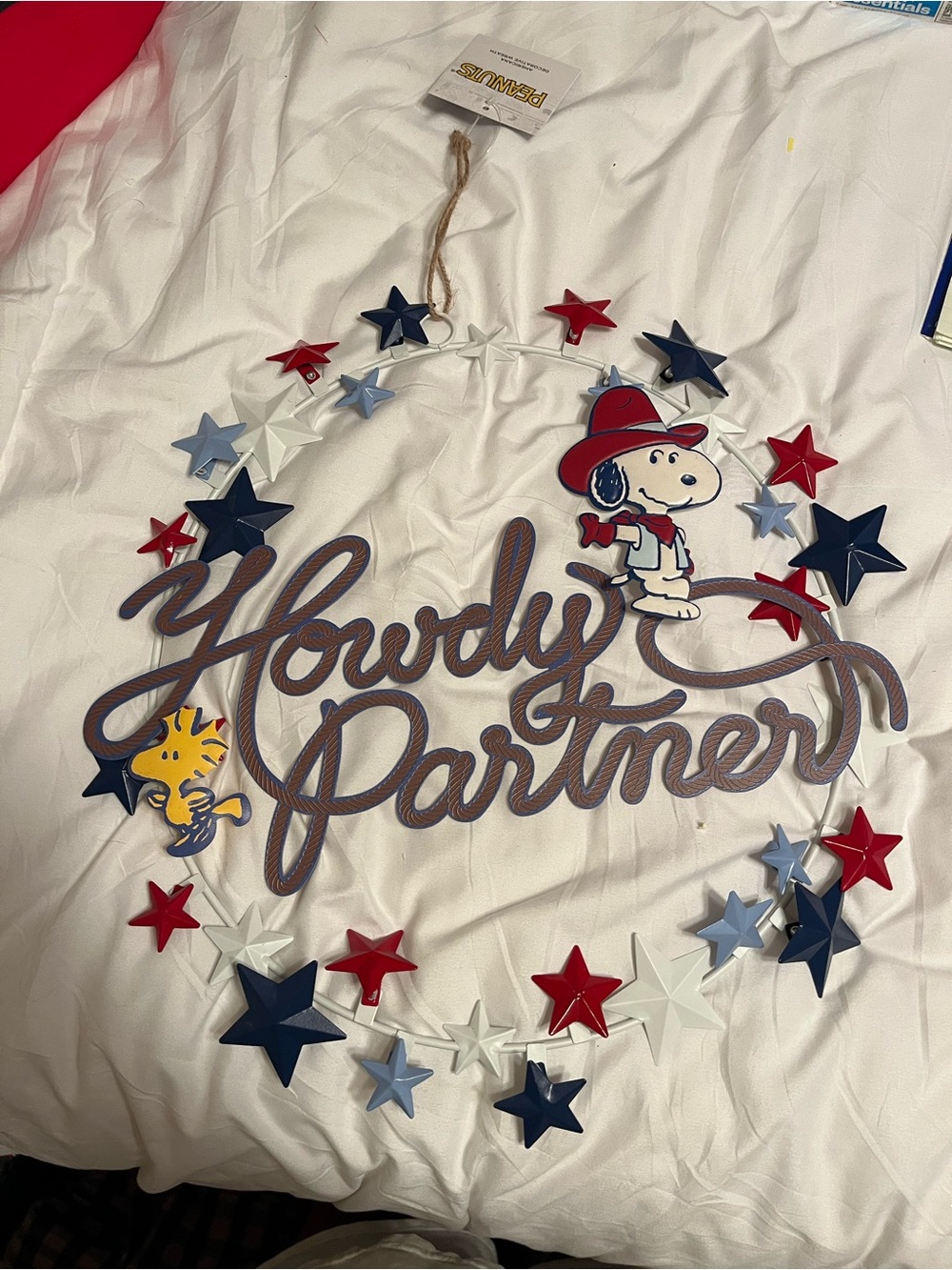 Peanuts Snoopy 4th of July decor